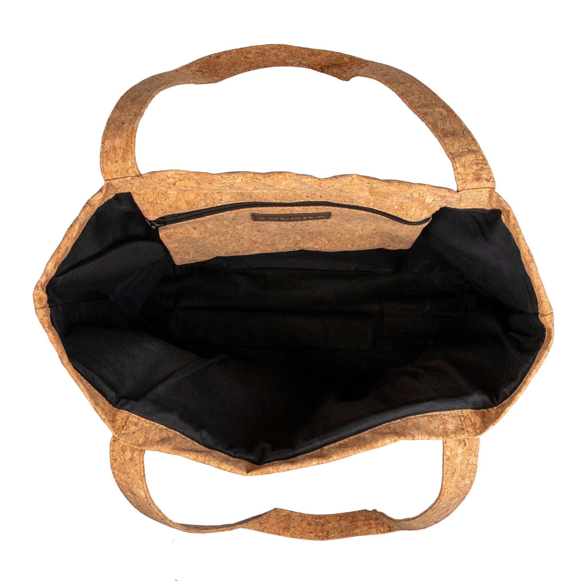 The Best Natural Cork Tote Bag with Yoga Mat Holder