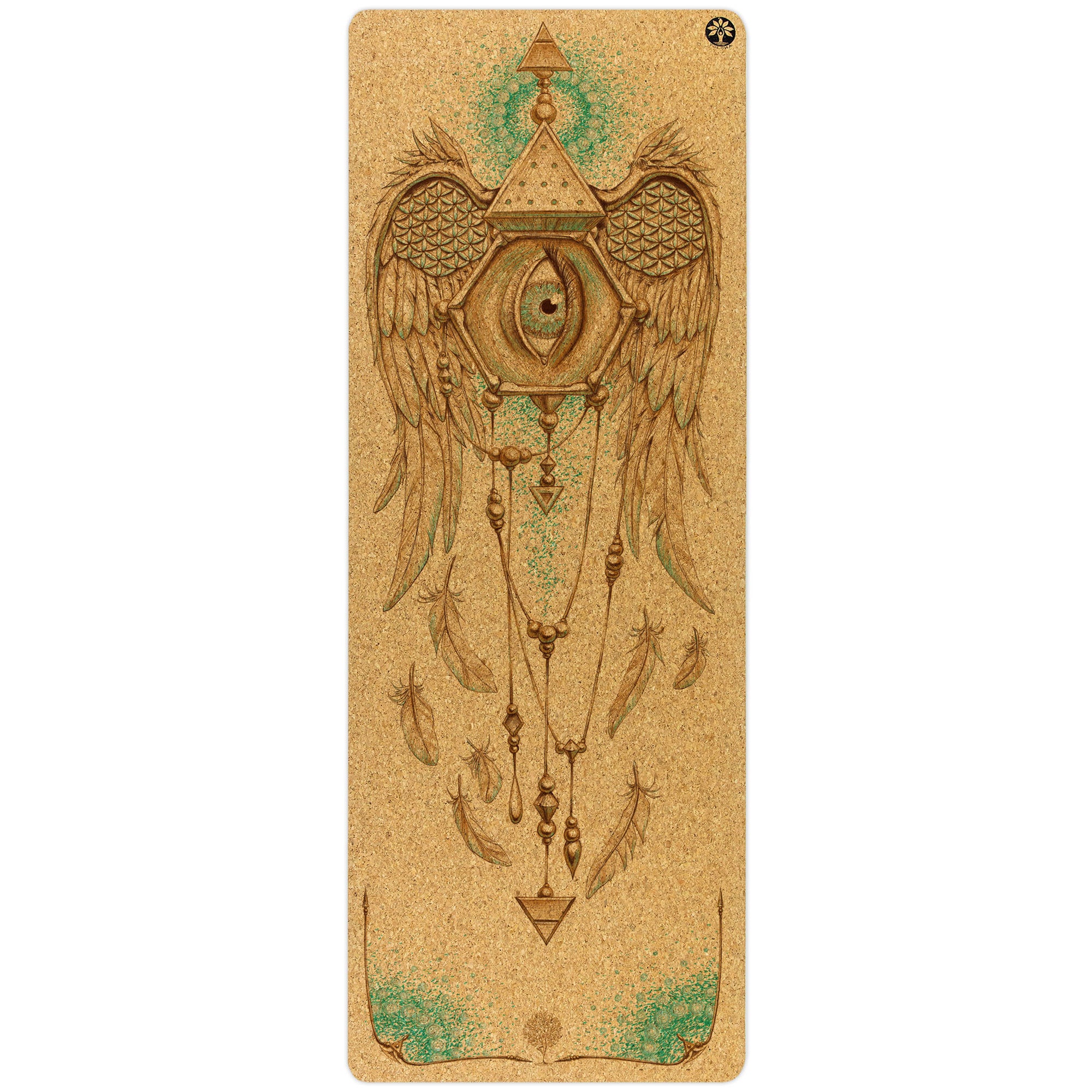 Mind of the Universe Nomad Cork Yoga Mat - Yoloha Yoga