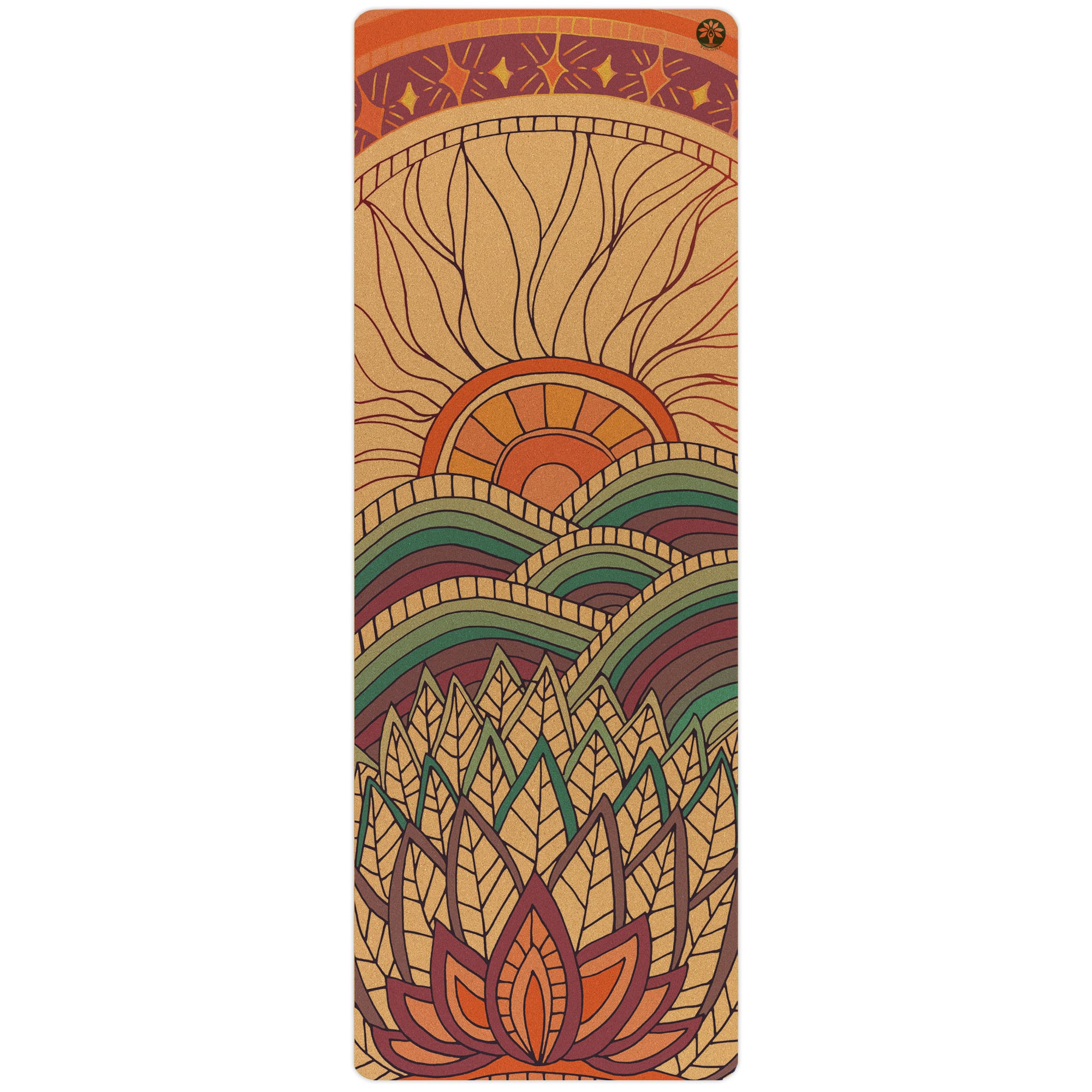 Mountain Magic Unity Pro Cork Yoga Mat - Yoloha Yoga