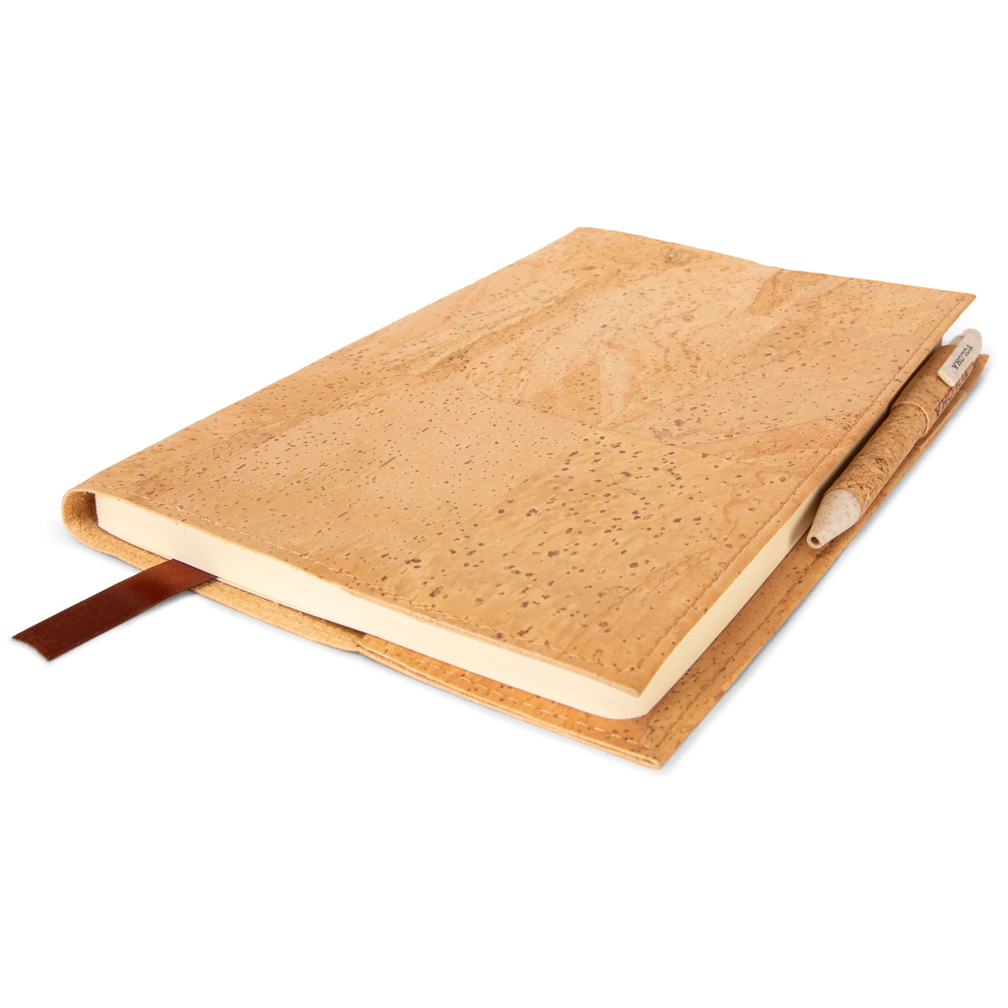 Refillable Cork Journal Book - Yoloha Yoga