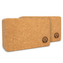 Cork Yoga Block Set - Yoloha Yoga