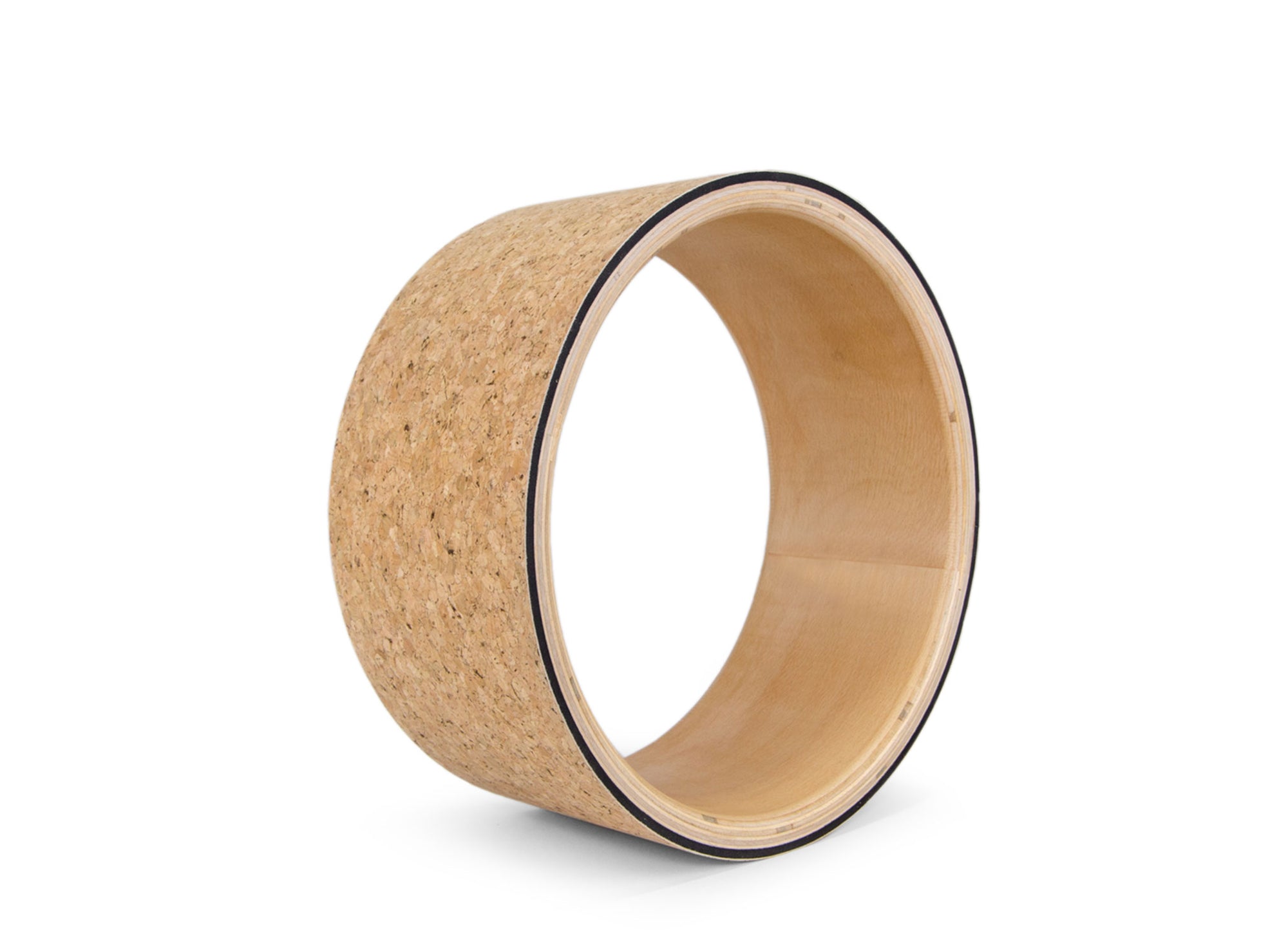 Wooden Cork Yoga Wheel - Small Size