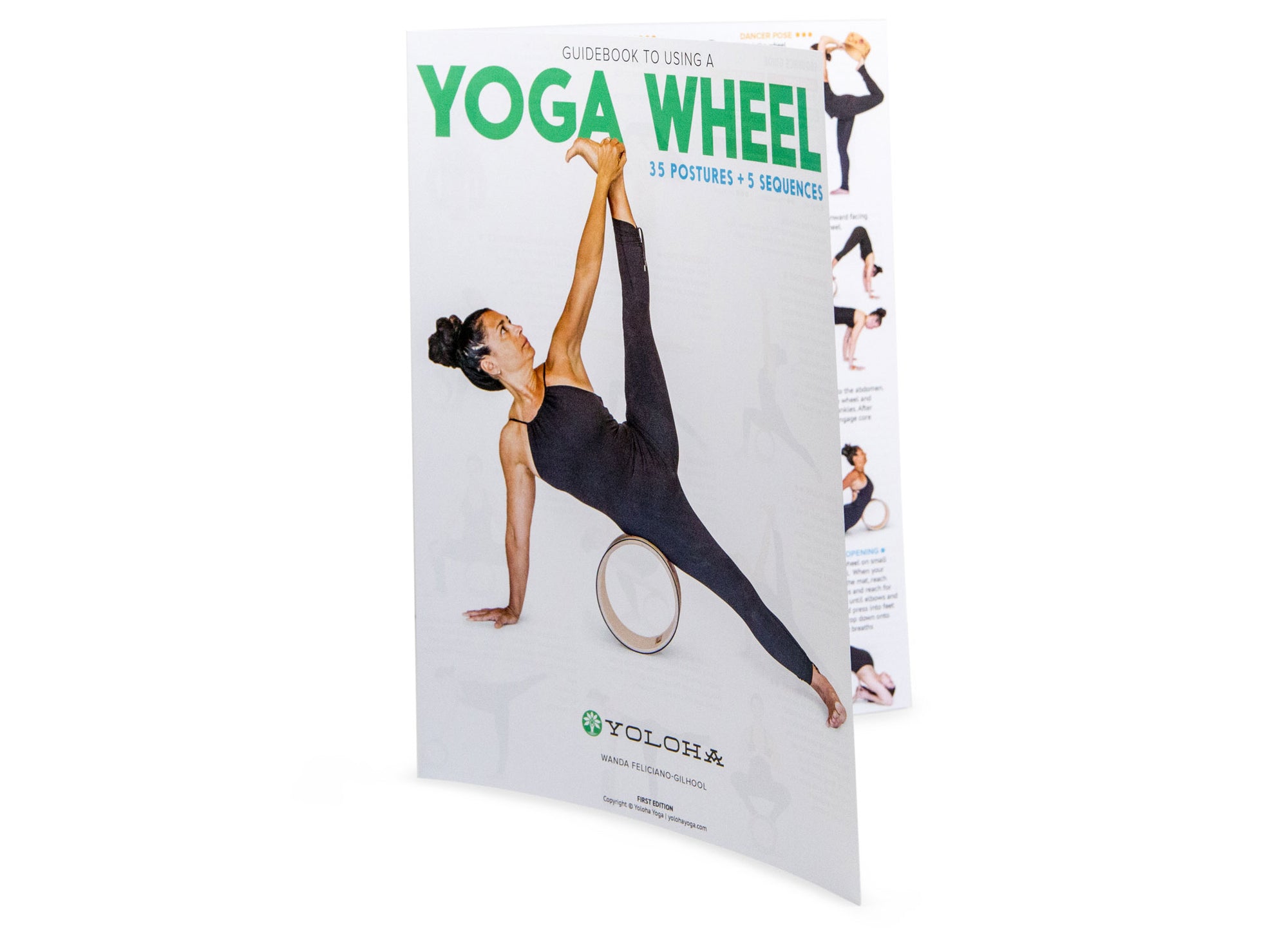 Guidebook to using a yoga wheel