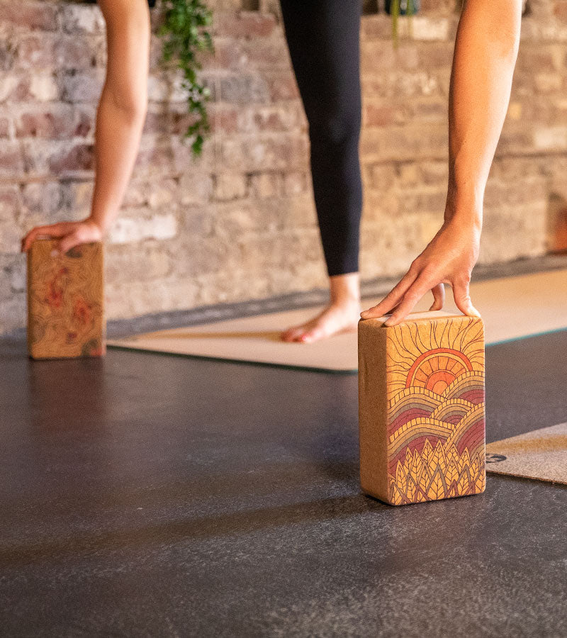 cork yoga blocks