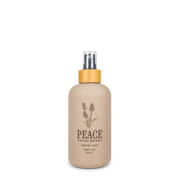 Increase Grip on Your Cork Yoga Mat - Peace Grip Spray – Yoloha Yoga