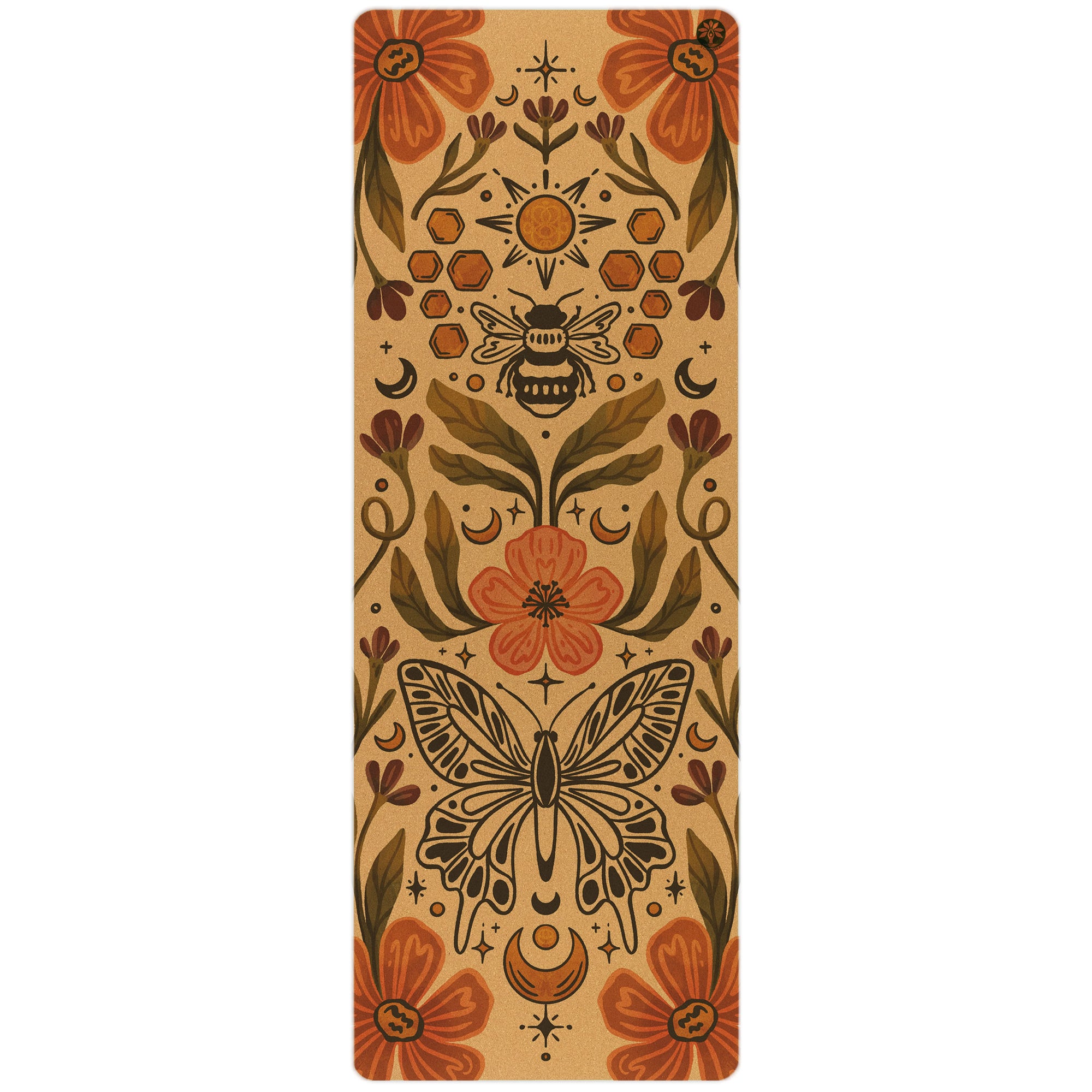 Balanced Dance Aura Cork Yoga Mat