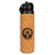 Black Cork Sleeve Bottle with Flip Staw Lid | 25oz - Yoloha Yoga