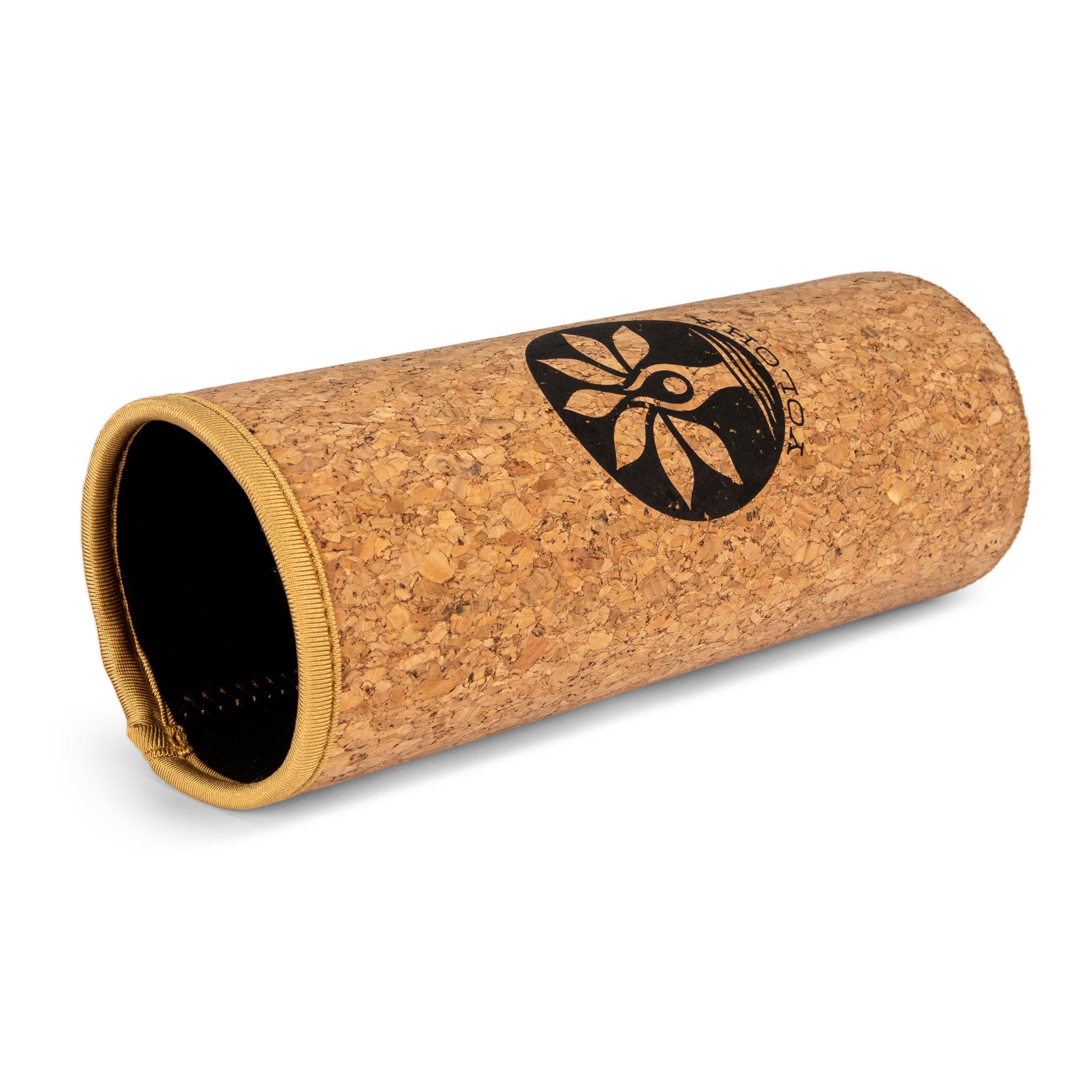 Green Cork Sleeve Bottle with Flip Staw Lid | 25oz - Yoloha Yoga