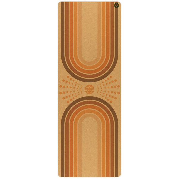 Artist Designed Unity Pro Cork Yoga Mat - El Dorado Print – Yoloha