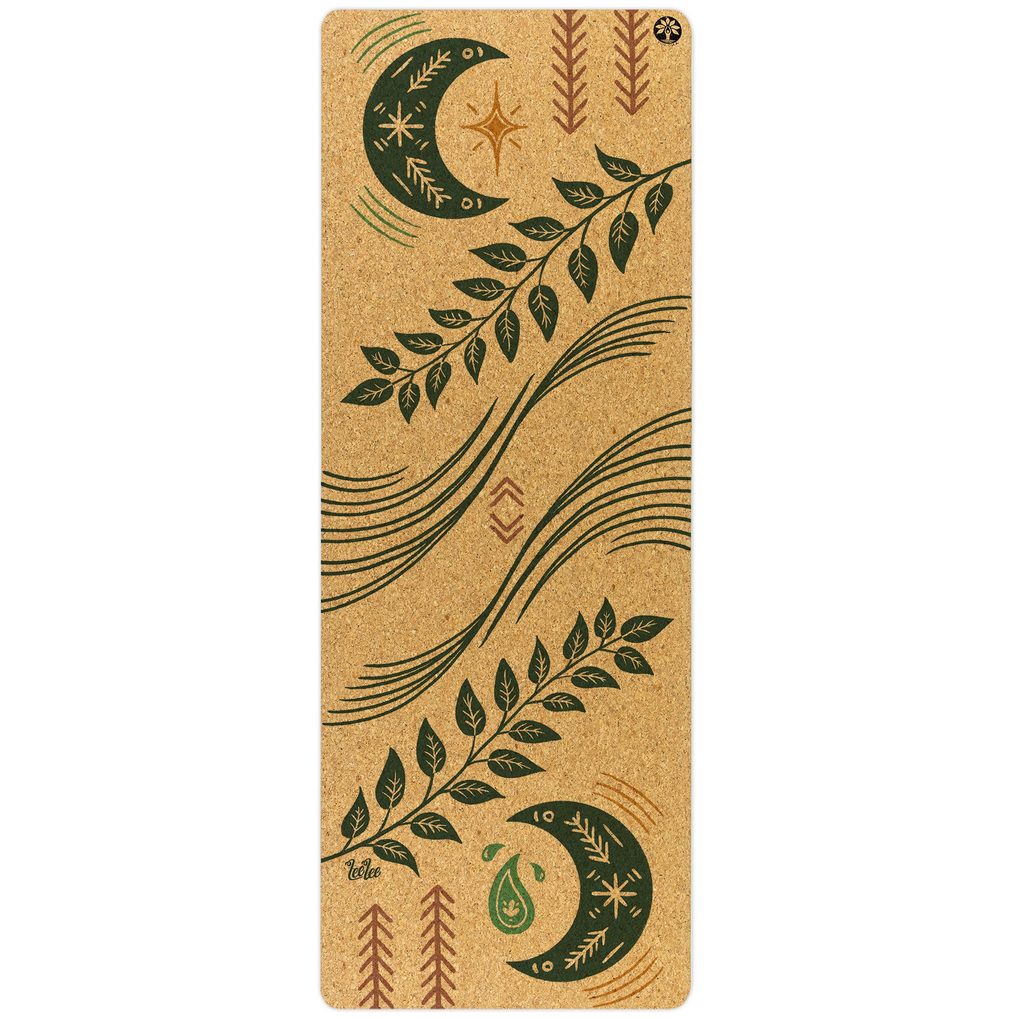 Inhale Exhale Aura Cork Yoga Mat