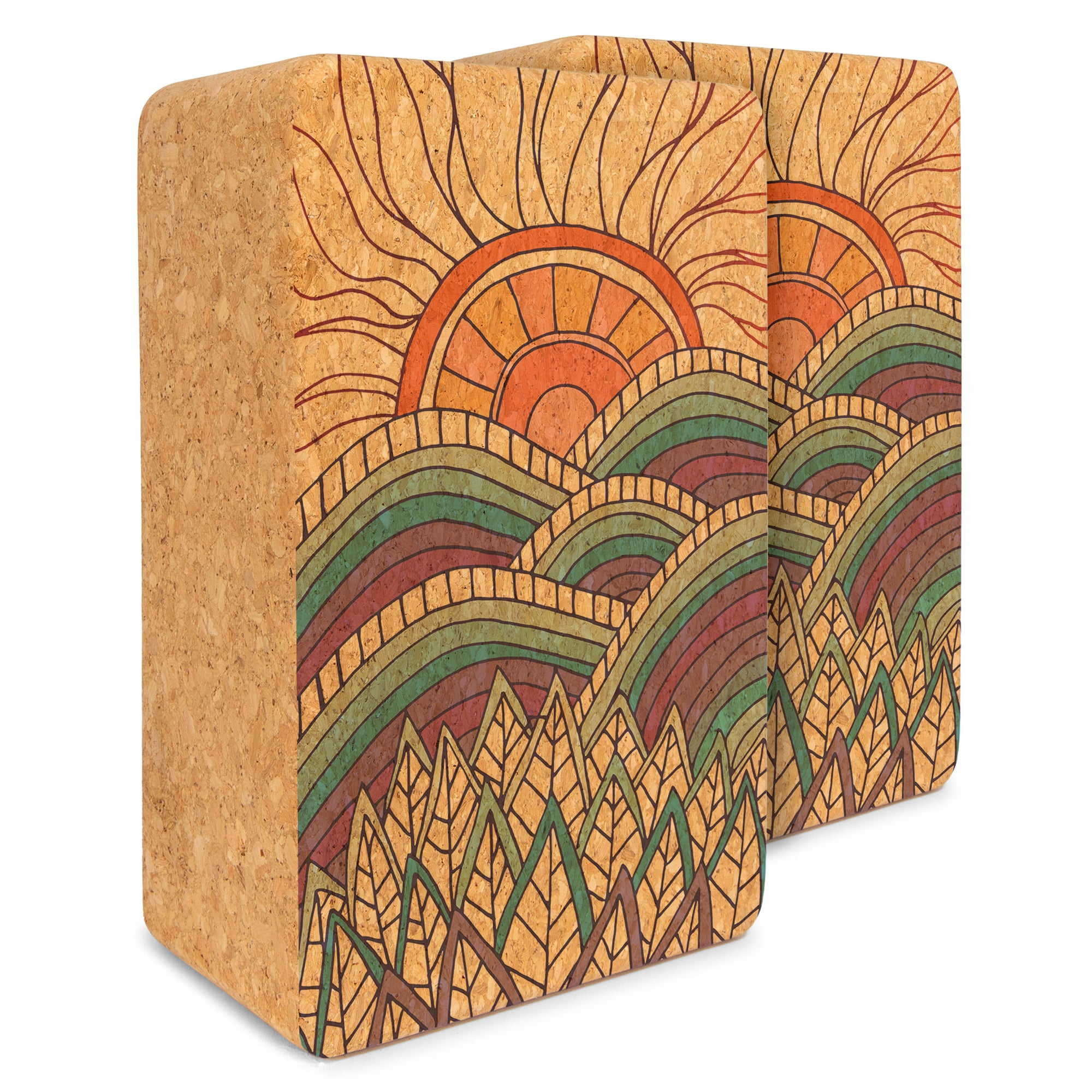 Cork Yoga Block by Ananday - Reprise Activewear