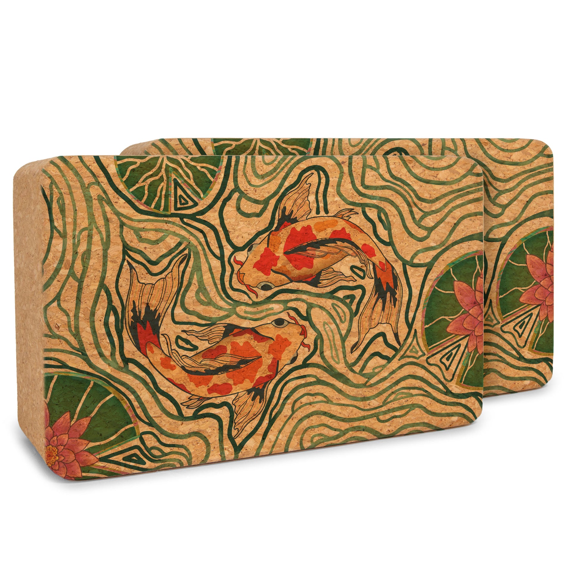 Cork Yoga Block Set