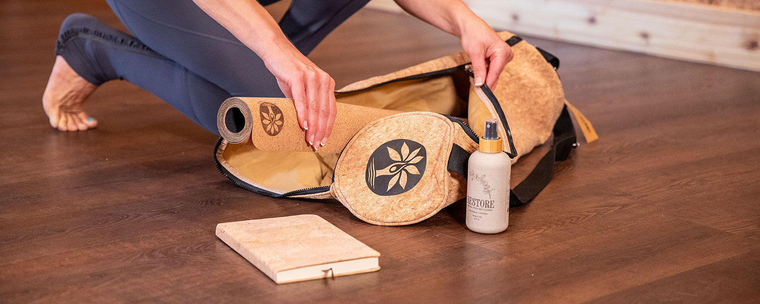 Yoloha Yoga Launches Revolutionary Eco-Friendly Cork Yoga Mats and  Handcrafted Wooden Yoga Wheels