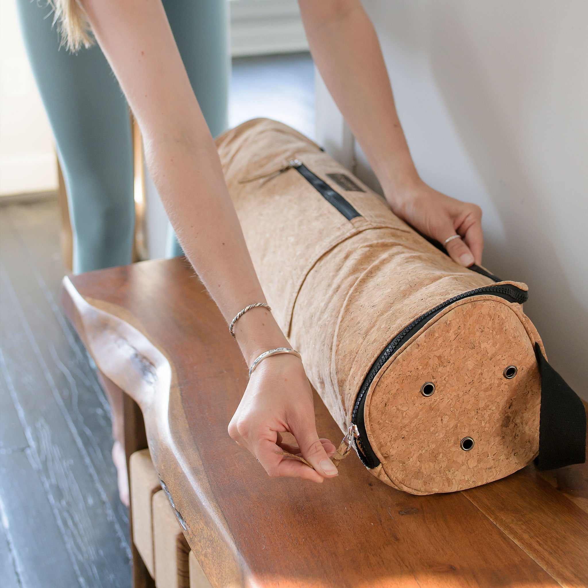 Yoloha Yoga Cork Yoga Mat Bag