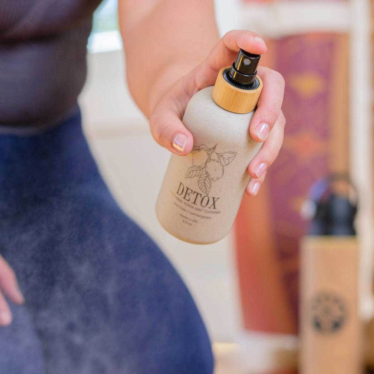 Yoga Mat Cleaner 8oz.