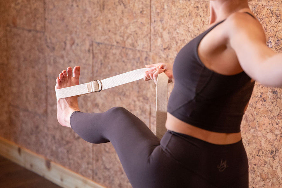 The Best Yoga Mat Strap Durable, Adjustable, USA Made Natural