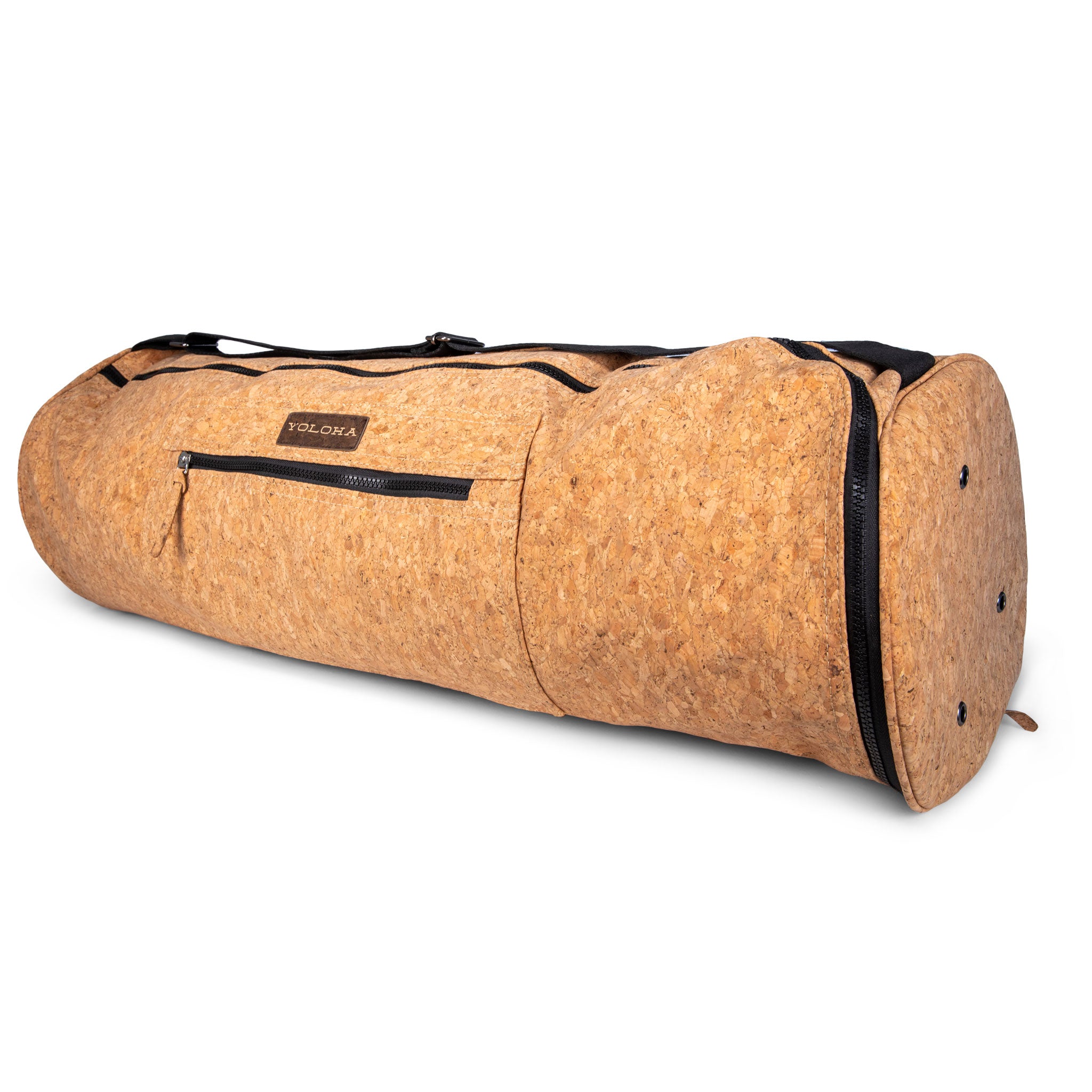Extra Large Cork Yoga Mat Bag with Pockets – Yoloha Yoga