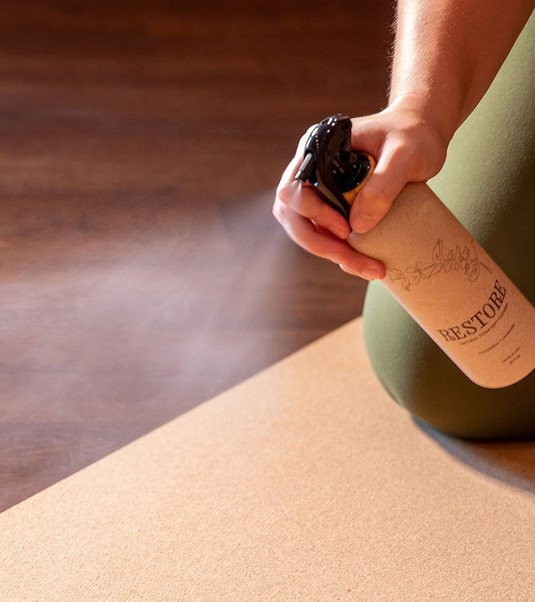 Organic Yoga Mat Sprays Made With All Natural Materials